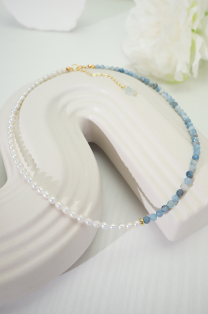 Colier Acvamarin - Pești [10]