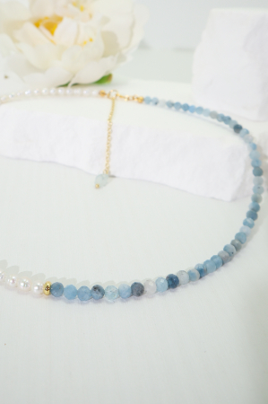 Colier Acvamarin - Pești [9]