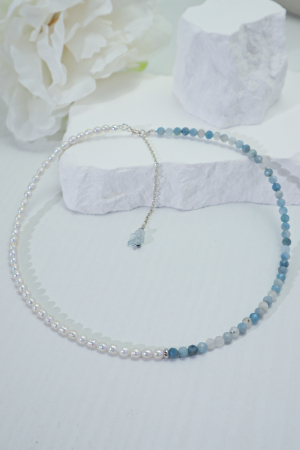 Colier Acvamarin - Pești [3]