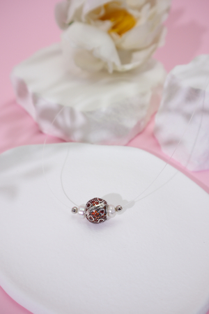 Colier Argint - Birth Month Charm [14]