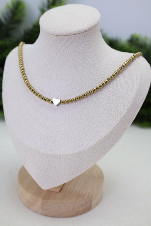 COLIER HEMATIT, HEART [4]