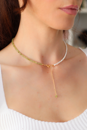 Colier Peridot - Leu [2]