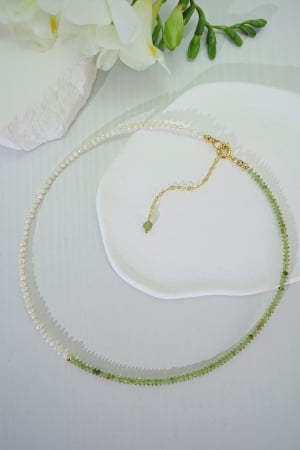 Coliere - Colier Peridot - Leu