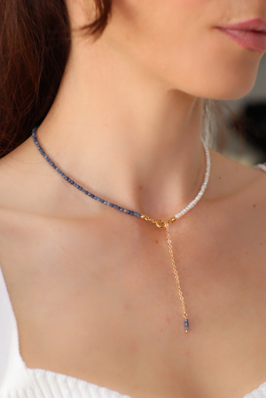 Colier Safir - Fecioară [3]