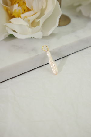 Design Your Own - DYO - pandantiv perlă naturală alungită