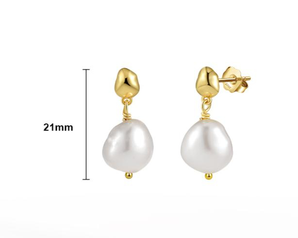 Cercei Ocean Drop cu perla de cultura [2]