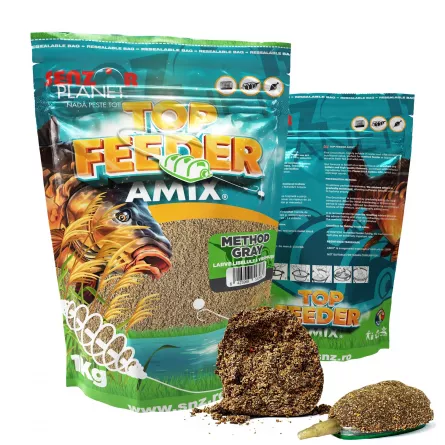 TOP FEEDER AMIX METHOD GRAY EXTRACT LARVE LIBELULE & VIERMUSI 1kg [1]
