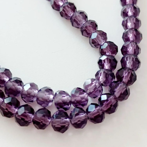 Cristale rondele 6x4 mm