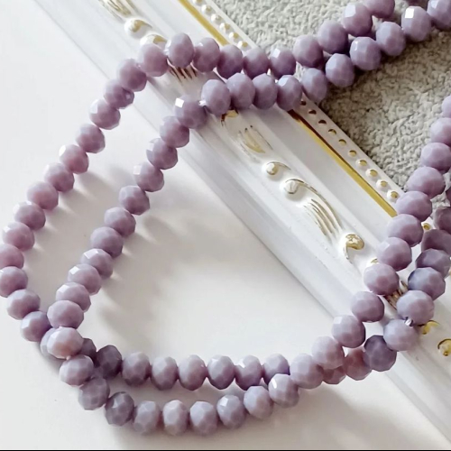 Cristale rondele 8x6 mm