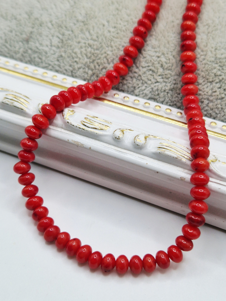 Coral rondele 5x3mm - 1 buc [1]