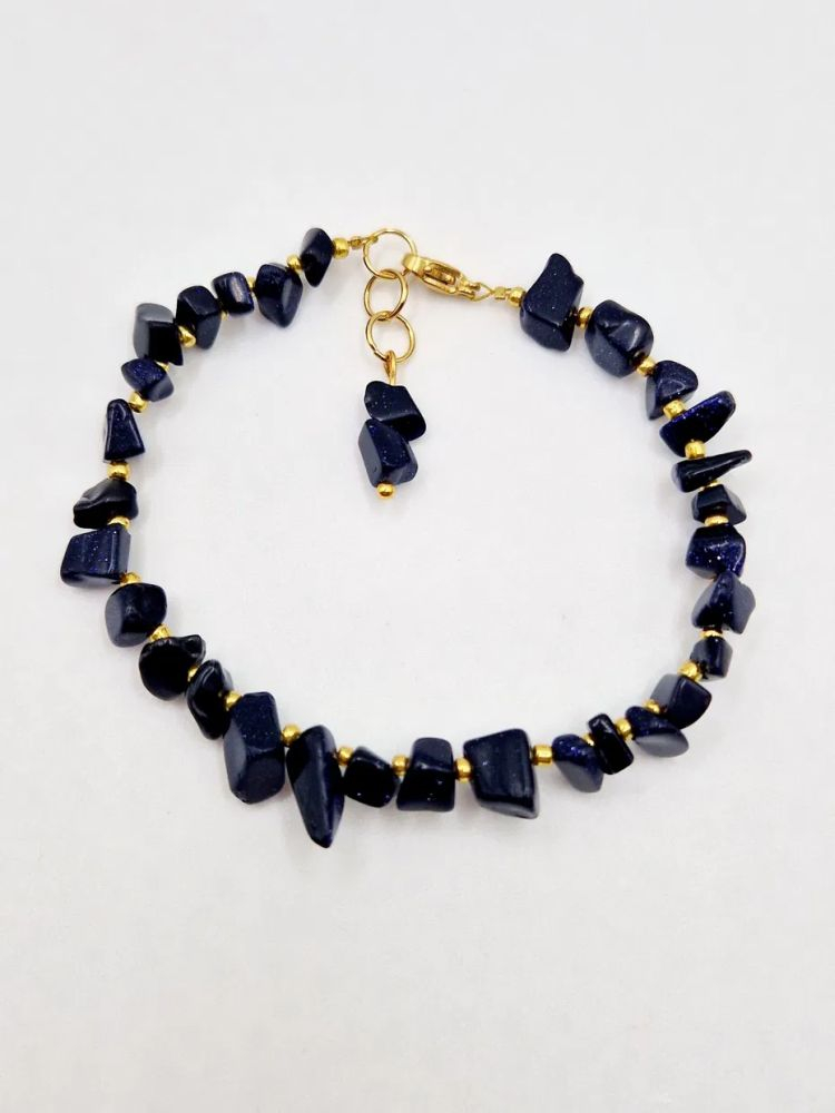 Brățară | Goldstone albastru [4]
