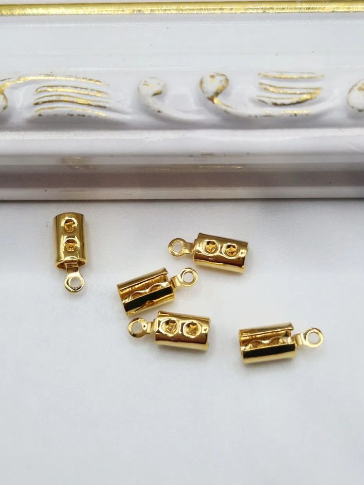 Capăt șnur inox, 10x4mm - 1 buc [1]