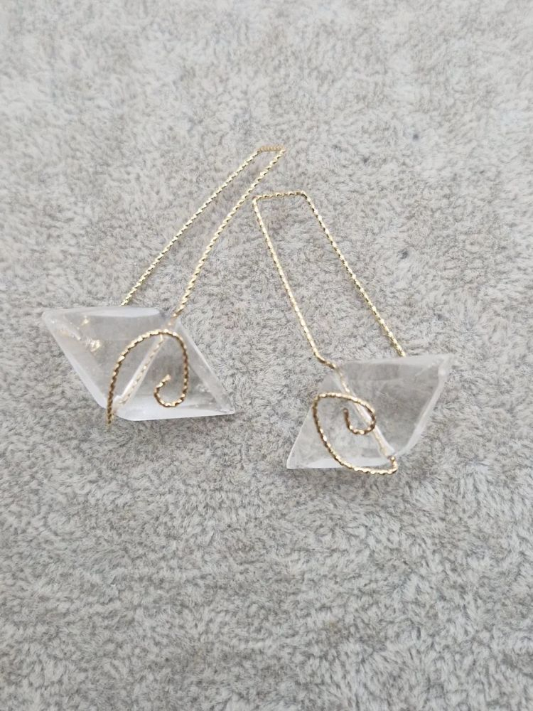 Cercei din Aur si Cuarț [3]