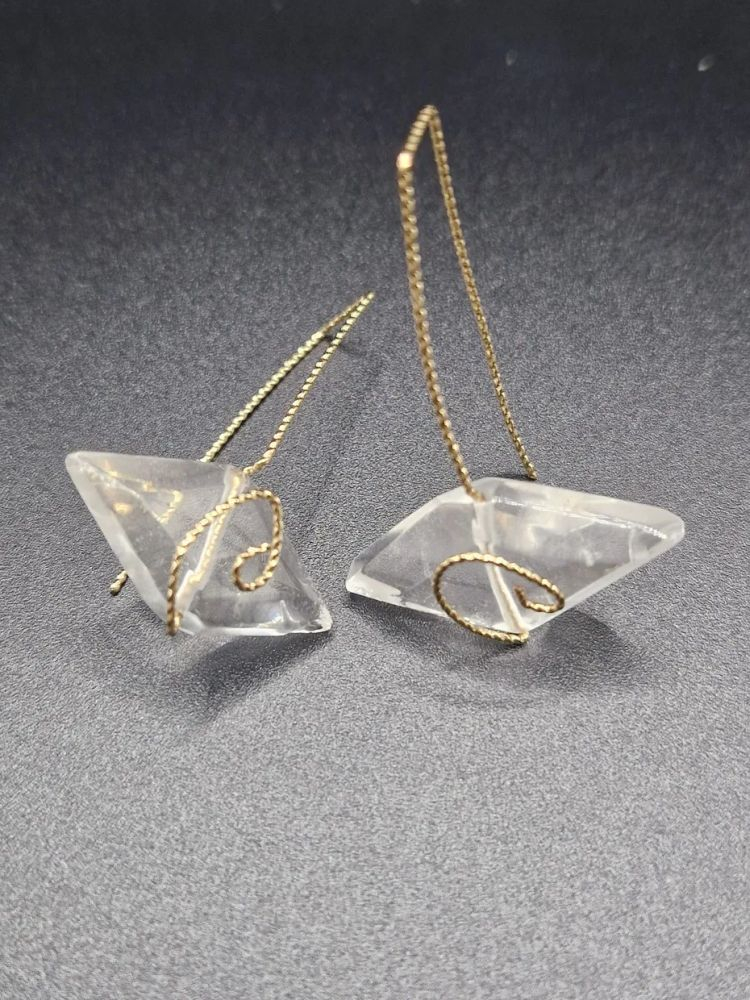 Cercei din Aur si Cuarț [2]