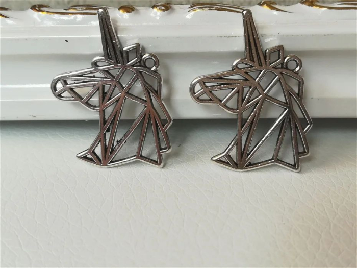 Charm unicorn 27x20mm - 1 buc [1]