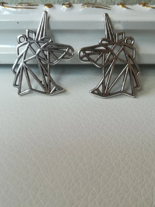 Charm unicorn 27x20mm - 1 buc [2]