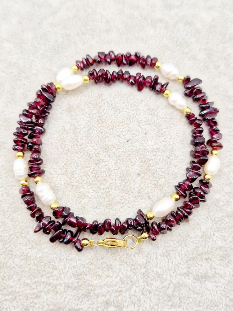 Colier | Granat | Perle [3]