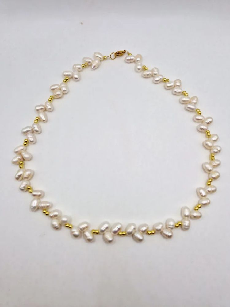 Colier | Perle naturale | Hematit [3]