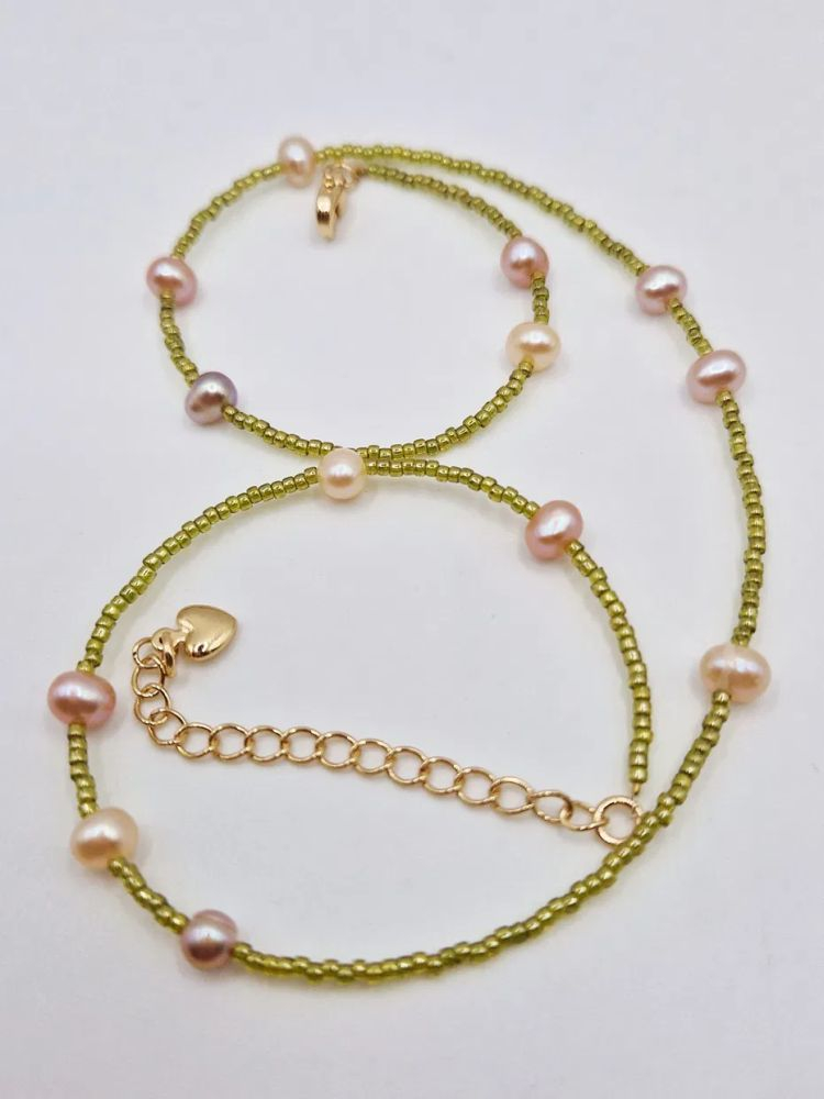 Colier | Perle naturale | mărgeluțe Toho [3]