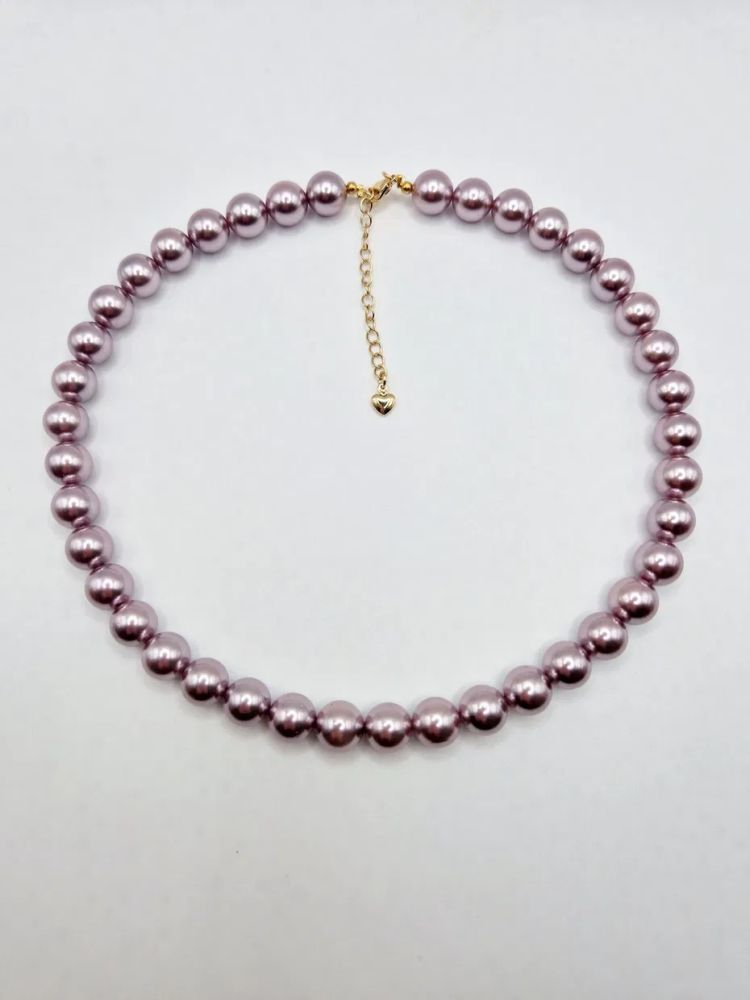 Colier | Perle tip Mallorca | Lila [3]