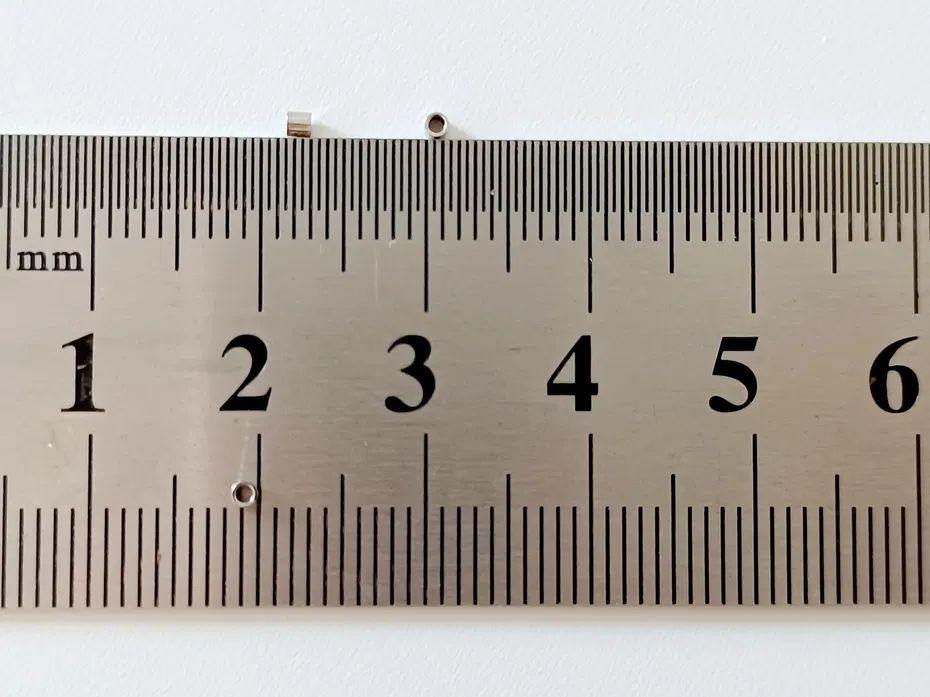 Crimpi argint 1mm - 1 buc [2]