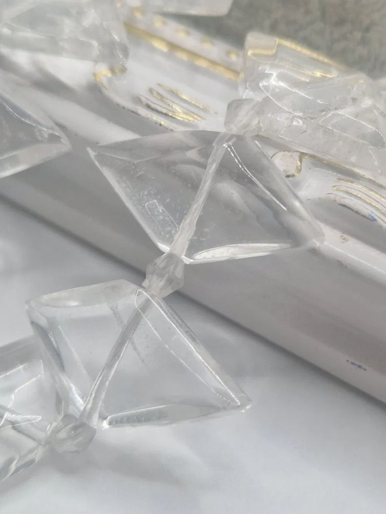 Cristal de stâncă romb 13x25mm - 1 buc [2]