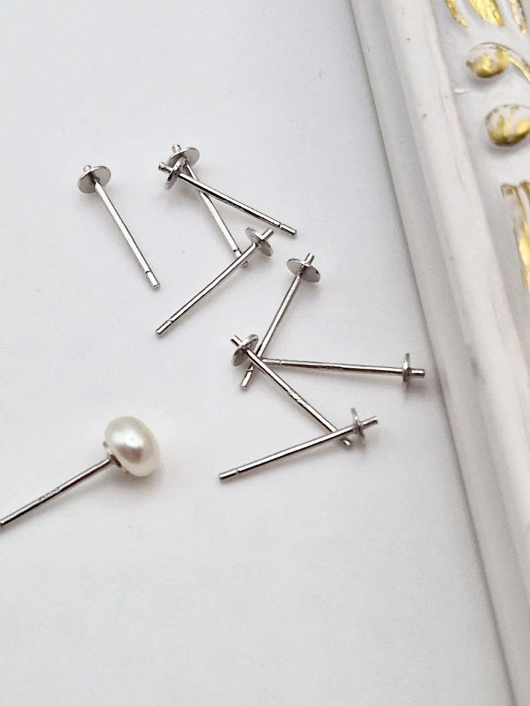 Fluturaș cercei argint - 1buc [3]