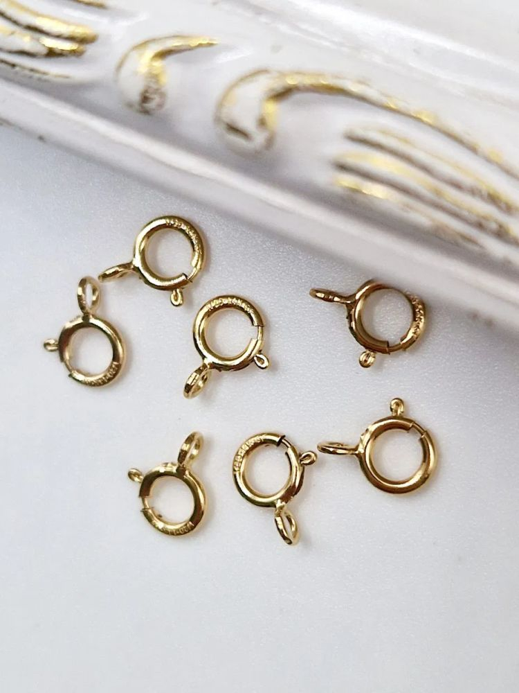 Închizătoare aur filat 14k/gold filled 0.64x5mm - 1buc Za închisă [1]