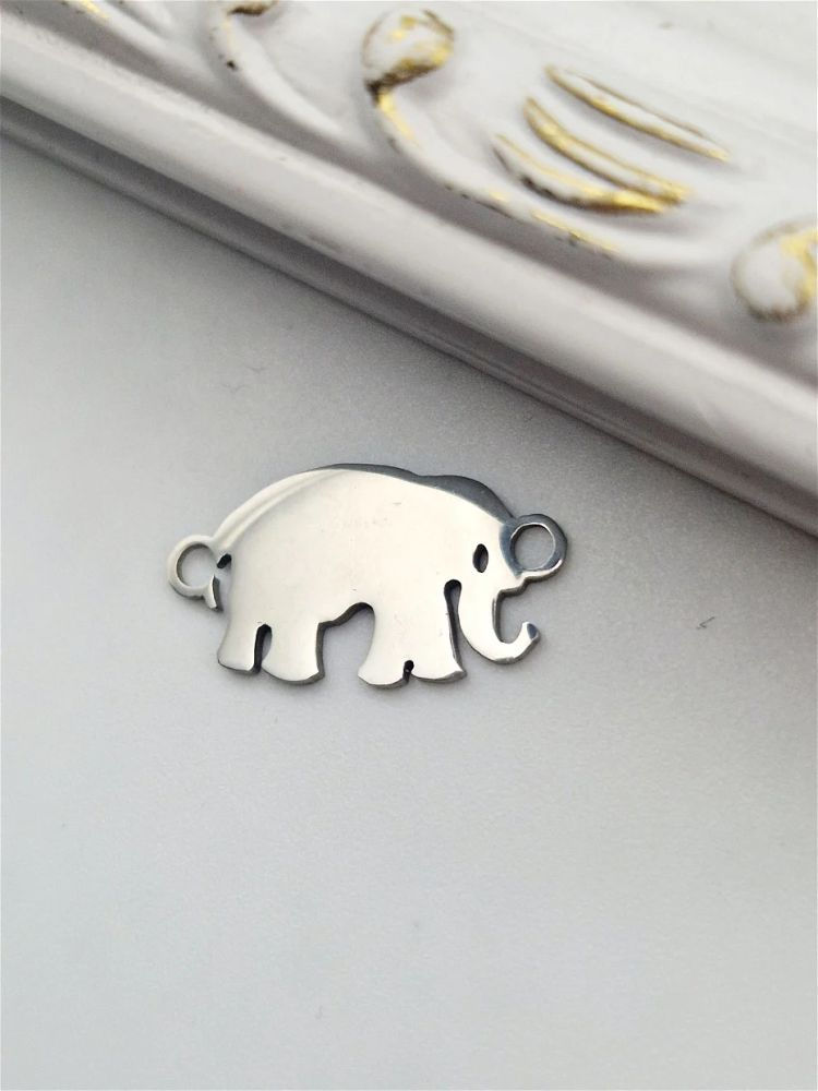 Link elefant, inox 18x10mm - 1buc [1]