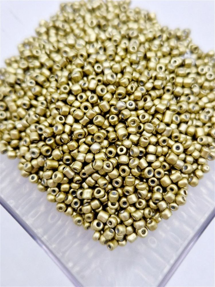 Mărgele de nisip 2mm, bronz [1]