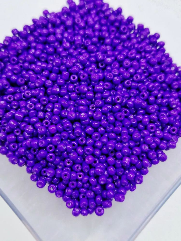 Mărgele de nisip, mov, 2mm - 1 punguță de 30gr [1]