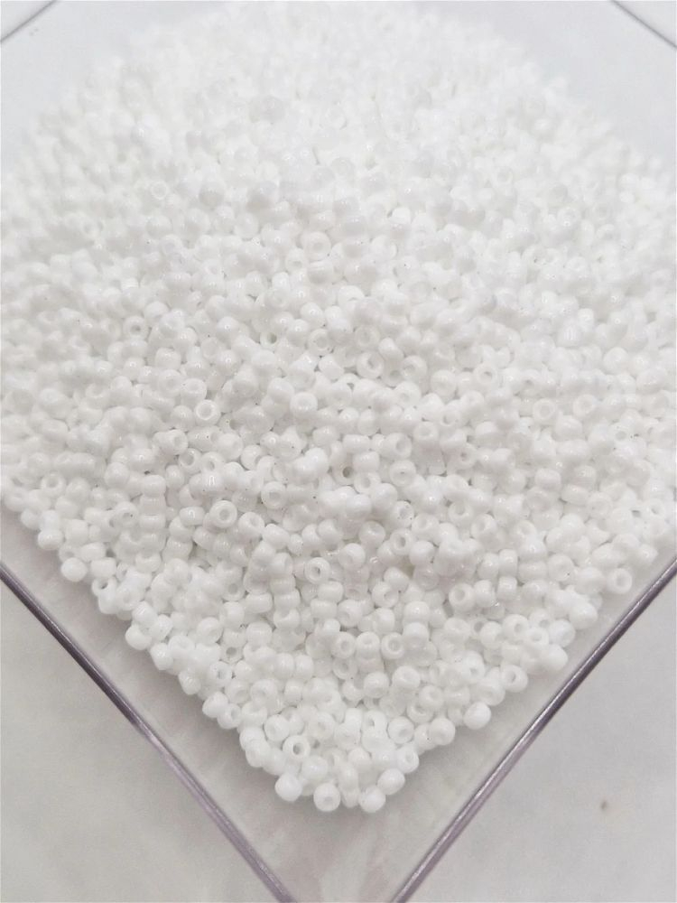 Miyuki 2mm, alb opac - 5g [1]