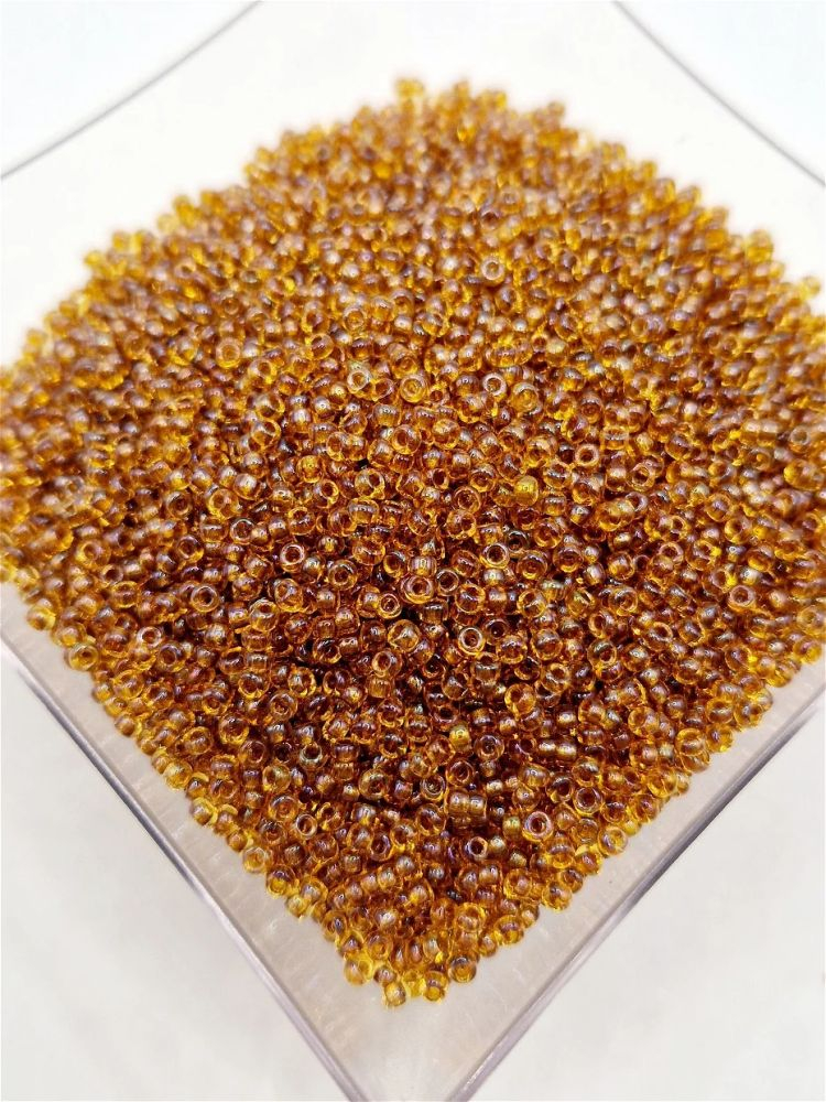 Miyuki 2mm , sparkling topaz - 5g [1]