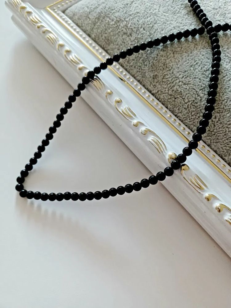 Onix negru 3mm - 1 buc [2]