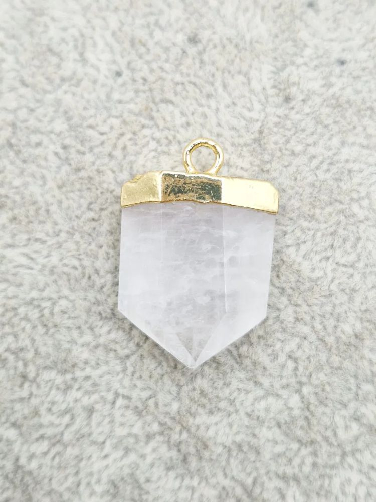 Pandantiv cristal de stâncă 20x17mm - 1 buc [2]