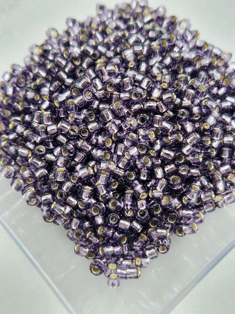 Toho 3mm, Silver Lined Tanzanite - 10grame [1]