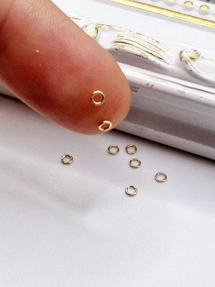 Zale aur filat 14k / gold filled 0.4x2.3mm - 1buc [1]