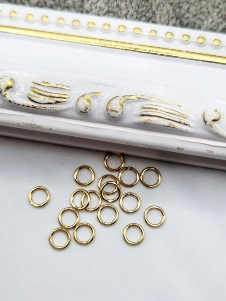 Zale închise aur filat 0.76x5mm - 1 buc [1]