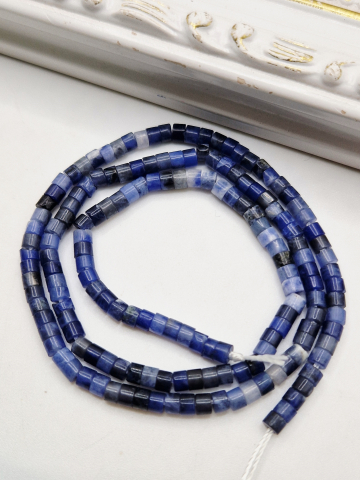 Lapis Lazuli - Lapis lazuli rondele 3x2mm