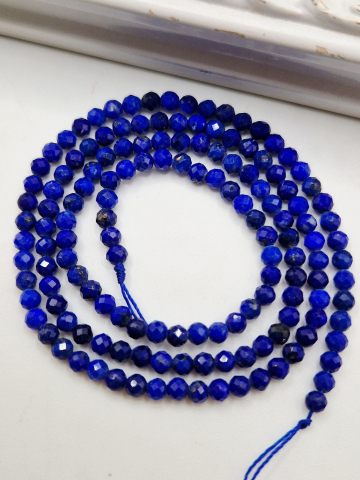 Lapis Lazuli - Lapis lazuli fatetat 2.8mm