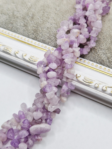 Chipsuri - Ametist lavanda, chips mediu, 26cm - 1 șirag