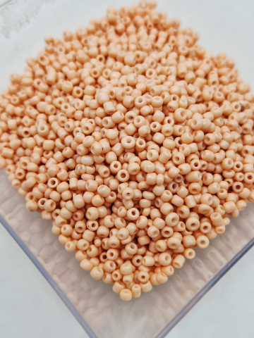 Mărgele de nisip/sticlă 2mm - Margele de nisip roz unt 2mm - 30gr Punguta de 30gr. aprox. 2800 margele