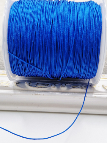 Șnur - Snur albastru regal, 0.5mm - 1 m