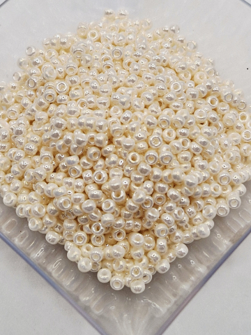 Miyuki 8/0 - Miyuki 3mm Antique Ivory Pearls Ceylon