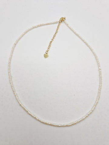 Choker minimalist din perle naturale [1]