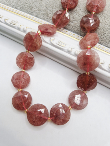 Cuart - Cuart cherry banut 15mm - 1 bucata cuart