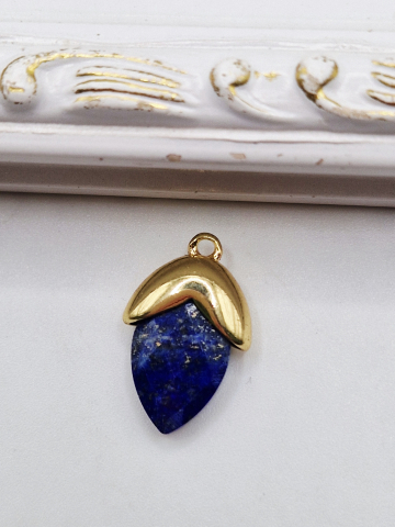 PANDANTIVE - Pandantiv ghinda lapis lazuli  20x12mm