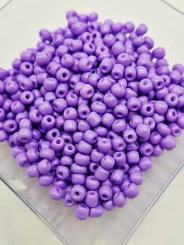 Mărgele de nisip/sticlă 4mm - Mărgele de nisip sticlă, lila de 4mm