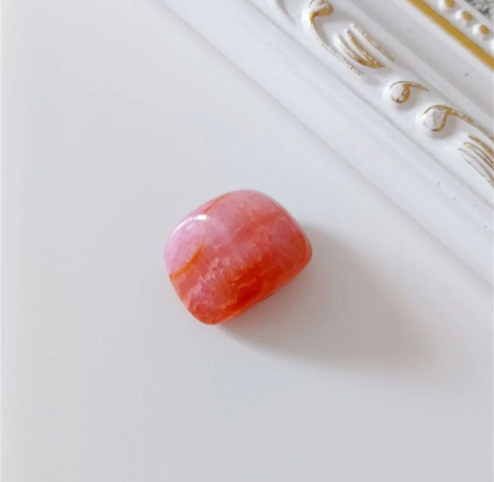 Agată roz 22x17x14mm, cod agat2 - 1 buc [0]