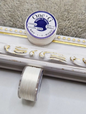 Ață - Ață Toho, alb - 46m - 1 bobină